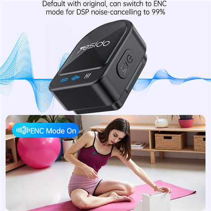 Lavaliera Yesido KR19, USB-C / Lightning, Sada 2 kusy, Čierna