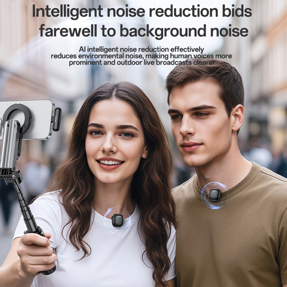 Lavaliera Yesido KR21, USB-C, Sada 2 kusy, Čierna