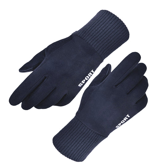 Unisex dotykové zimné rukavice Techsuit ST0009, univerzálna veľkosť, modré