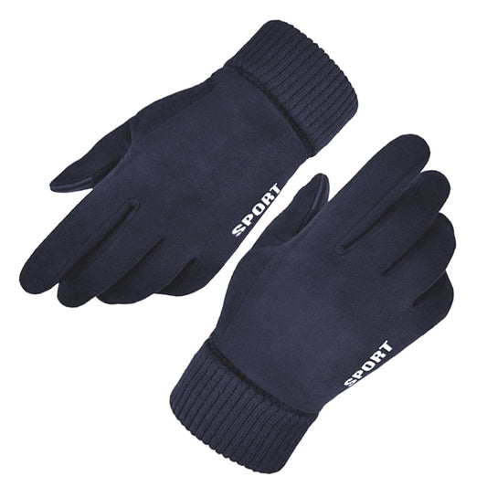 Unisex dotykové zimné rukavice Techsuit ST0009, univerzálna veľkosť, modré