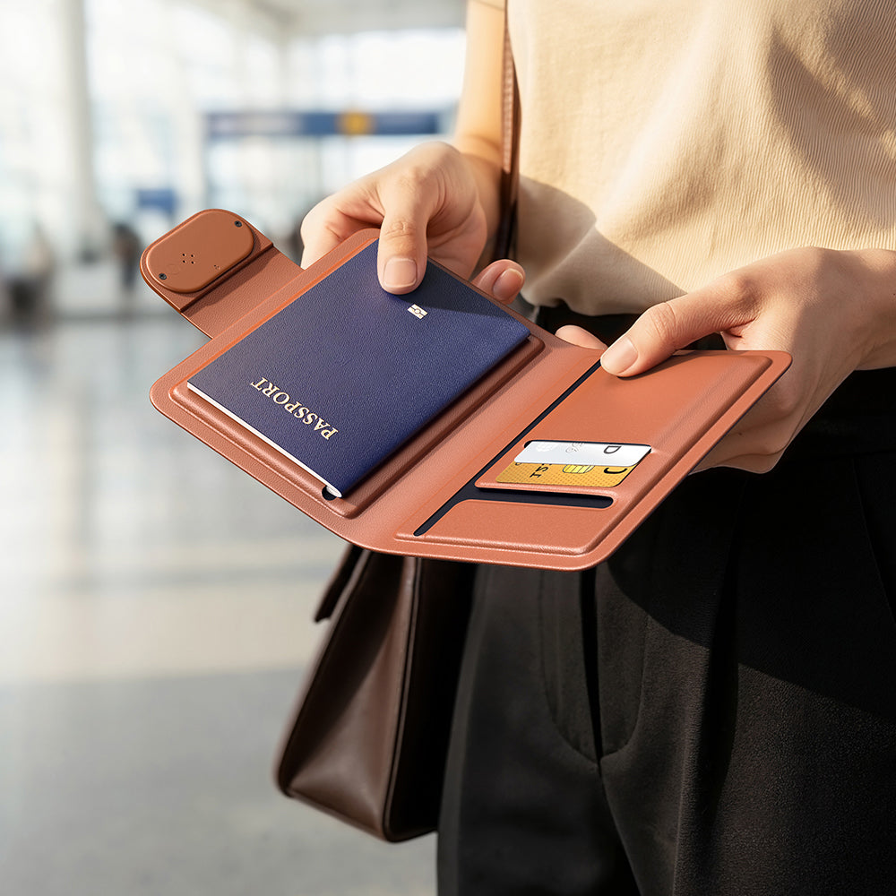 Mcdodo SmartTag Passport Napa Pro AT-4180 pre iOS Series, Čierna