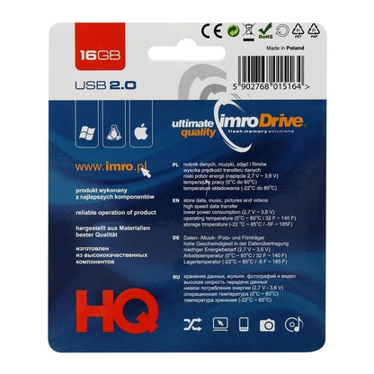 Externá pamäť USB-A Imro, 16Gb