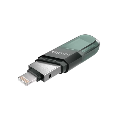 Externá pamäť USB-A 3.0 / Lightning SanDisk iXpand Flip, 128Gb SDIX90N-128G-GN6NE