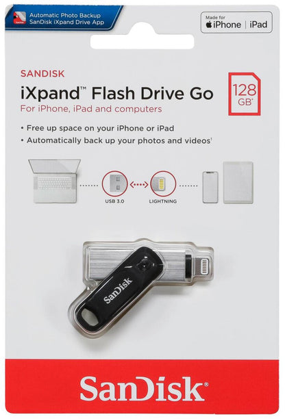 Externá pamäť USB-A 3.0 / Lightning SanDisk iXpand Go, 128Gb SDIX60N-128G-GN6NE