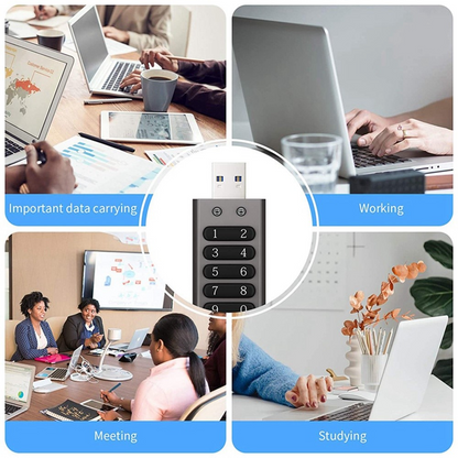 Externá pamäť USB-A 3.0 OEM XC002 KeySecure, 64Gb