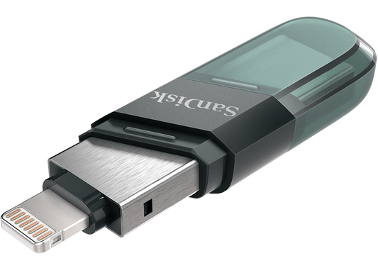 Externá pamäť USB-A 3.1 / Lightning SanDisk iXpand Flip, 64Gb SDIX90N-064G-GN6NN