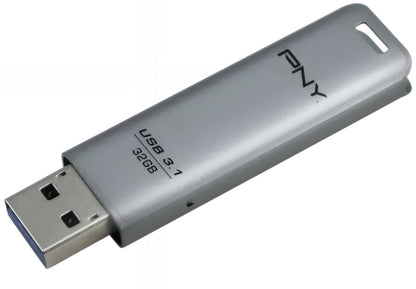 Externá pamäť USB-A 3.1 PNY Elite Steel, 32Gb FD32GESTEEL31G-EF