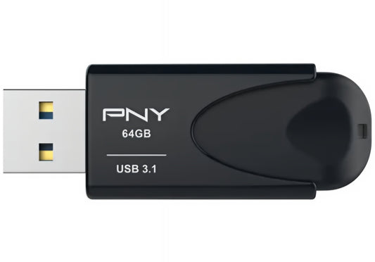 Externá pamäť USB-A 3.1 PNY Attache 4, 64Gb FD64GATT431KK-EF