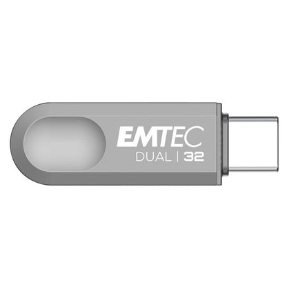 External Memory USB-A 3.2 / USB-C Emtec D280 Dual, 32Gb ECMMD32GD28