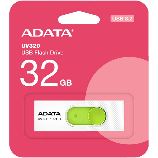 Externá pamäť USB-A 3.2 Adata UV320, 32Gb AUV320-32G-RWHGN