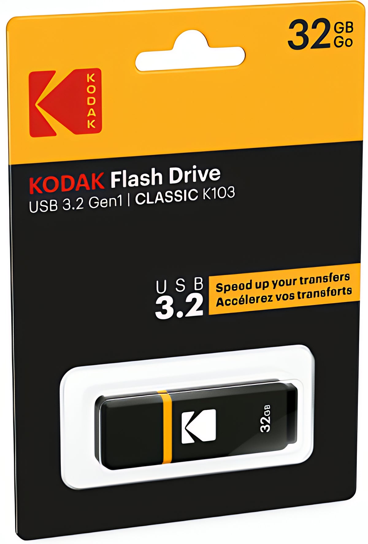Externá pamäť USB-A 3.2 Kodak K100, 16Gb EKMMD16GK103