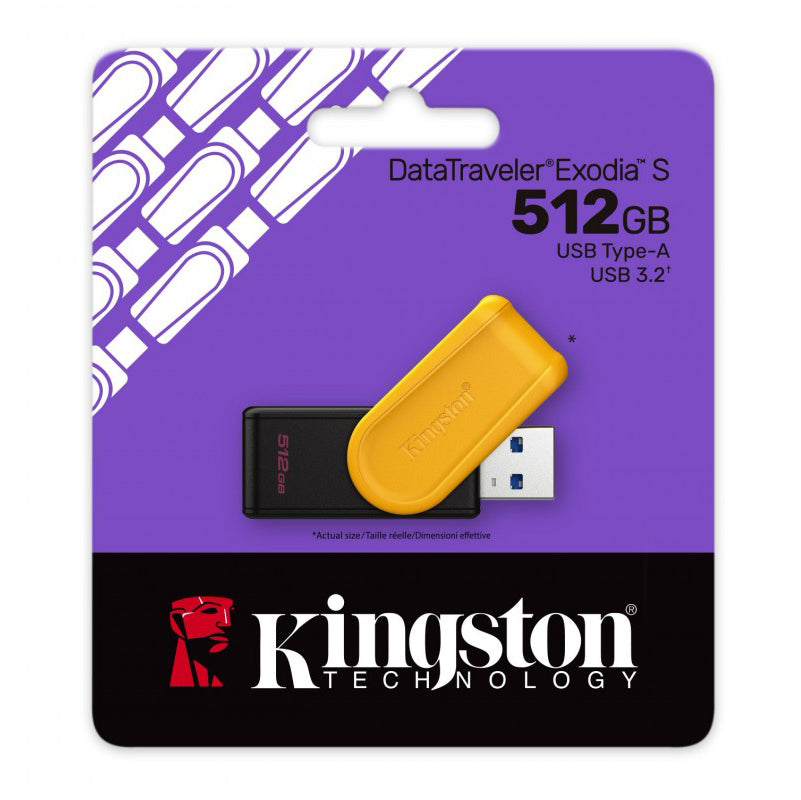 Externá pamäť USB-A 3.2 Kingston DT Exodia S, 512Gb DTXS/512GB