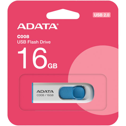 Externá pamäť USB-A Adata C008, 16Gb AC008-16G-RWE