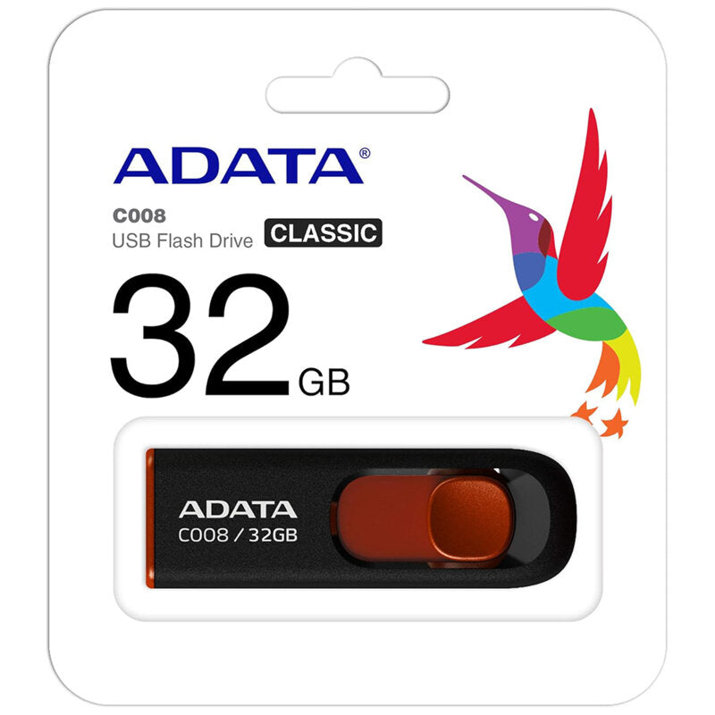 Externá pamäť USB-A Adata C008, 32Gb AC008-32G-RKD