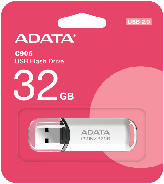 Externá pamäť USB-A Adata C906, 32Gb AC906-32G-RWH