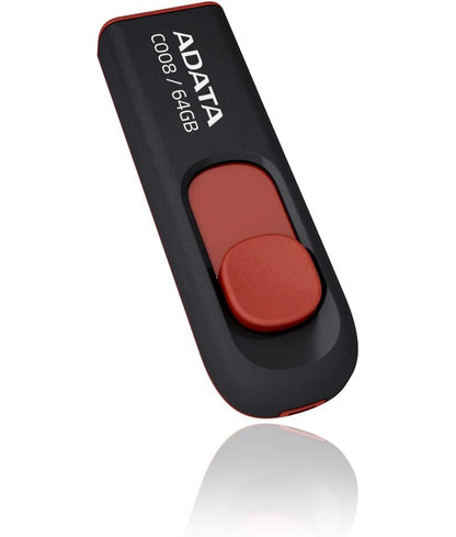 Externá pamäť USB-A Adata C008, 64Gb AC008-64G-RKD