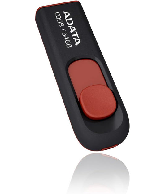 Externá pamäť USB-A Adata C008, 64Gb AC008-64G-RKD