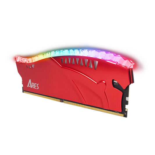 Pamäť RAM Dato Ares Armor Lite, DDR4, RGB, 8GB, 3600Mhz, CL18, Červená ARB8G4R36