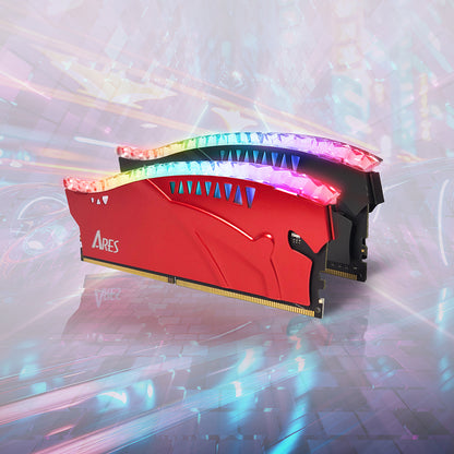 RAM Dato Ares Armor Lite, DDR5, RGB, 16GB, 7200Mhz, čierna ARB16G5K72