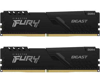 Pamäť RAM Kingston Fury Beast, DDR4, 2 x 16GB, 3200MHz KF432C16BBK2/32
