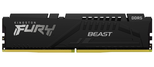 Pamäť RAM Kingston Fury Beast, DDR5, 8GB, 5600Mhz, Znovu zabalená KF556C40BB-8