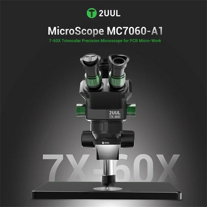 Mikroskop 2UUL MC7060-A1, čierny