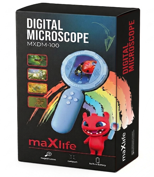 Mikroskop MaXlife MXDM-100, Modrý
