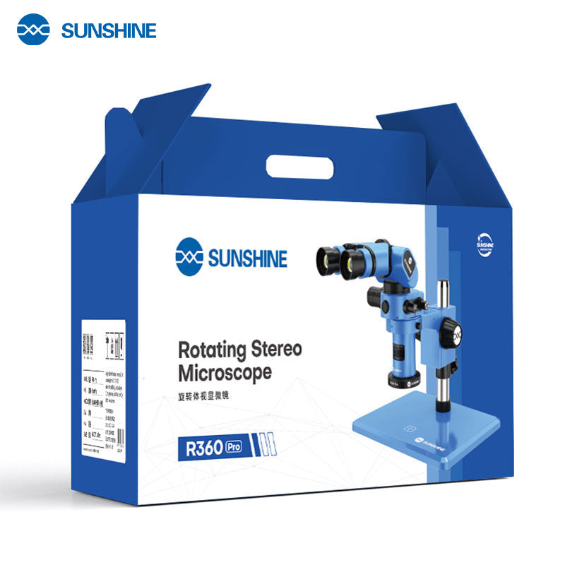 Mikroskop Sunshine R360 Pro, Modrý