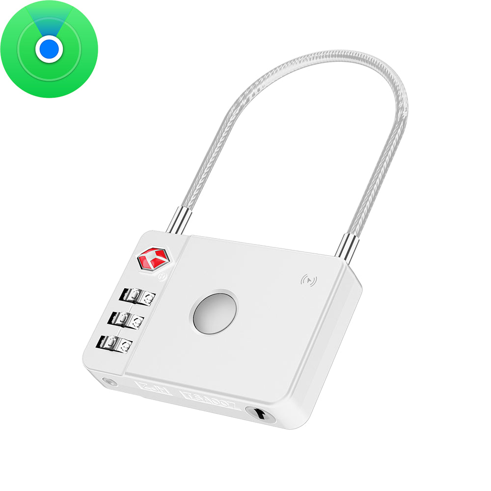 MiLi SmartTag MiLock Luggage pre iOS Series, biela HD-P16-L
