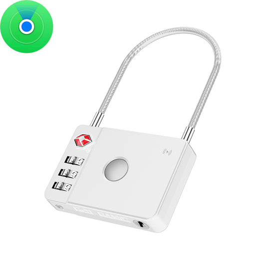 MiLi SmartTag MiLock Luggage pre iOS Series, biela HD-P16-L