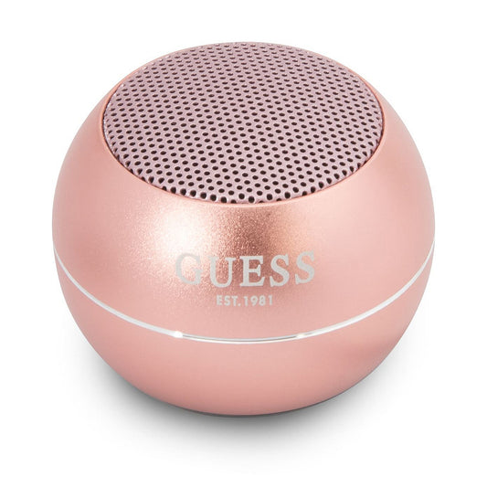 Prenosný Bluetooth reproduktor Guess, 3W, Ružový