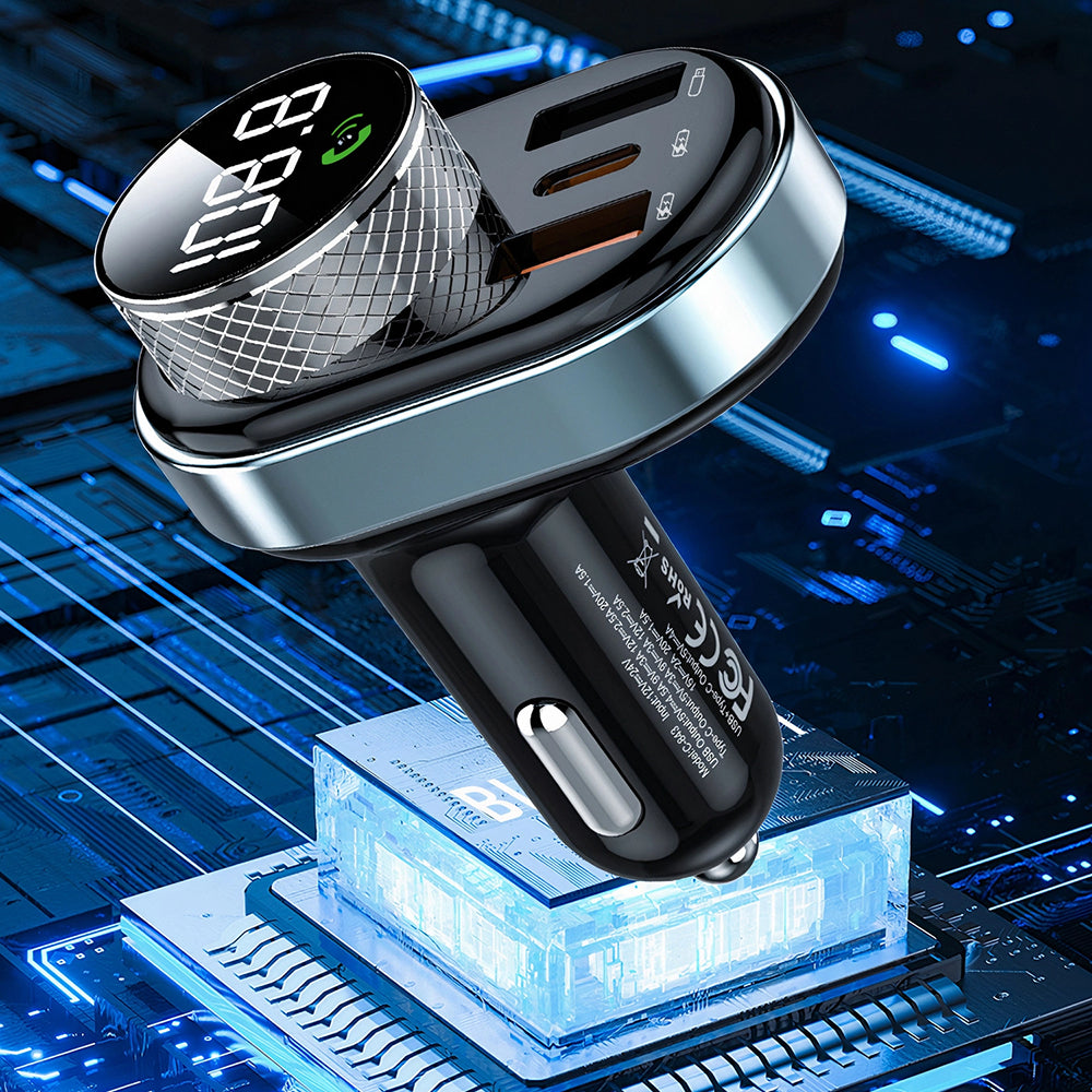 Modulátor FM Bluetooth Proove, 2 x USB-A - 1 x USB-C - 1 x microSD FMSL30110001