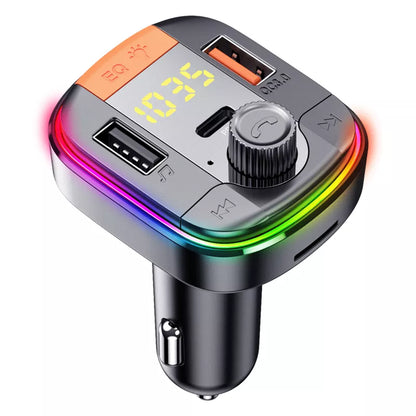 Modulátor FM Bluetooth Yesido Y45, 2 x USB-A - 1 x USB-C - 1 x microSD