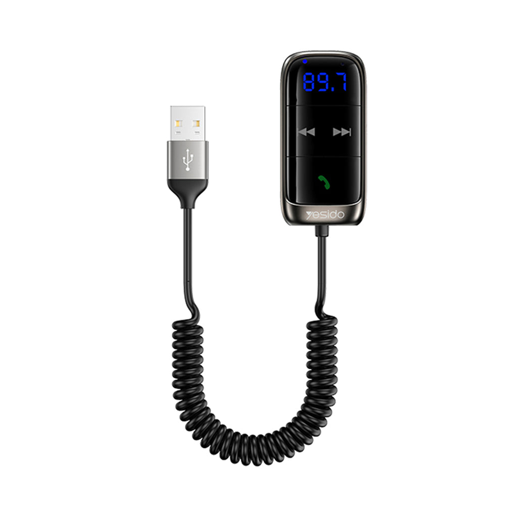 Modulátor FM Bluetooth Yesido YAU32, 1 x 3.5mm - 1 x microSD