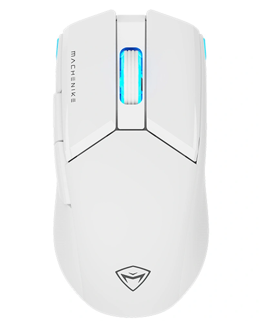 Bezdrôtová herná myš Machenike M7 Pro, RGB, 1000 DPI – 26 000 DPI, biela