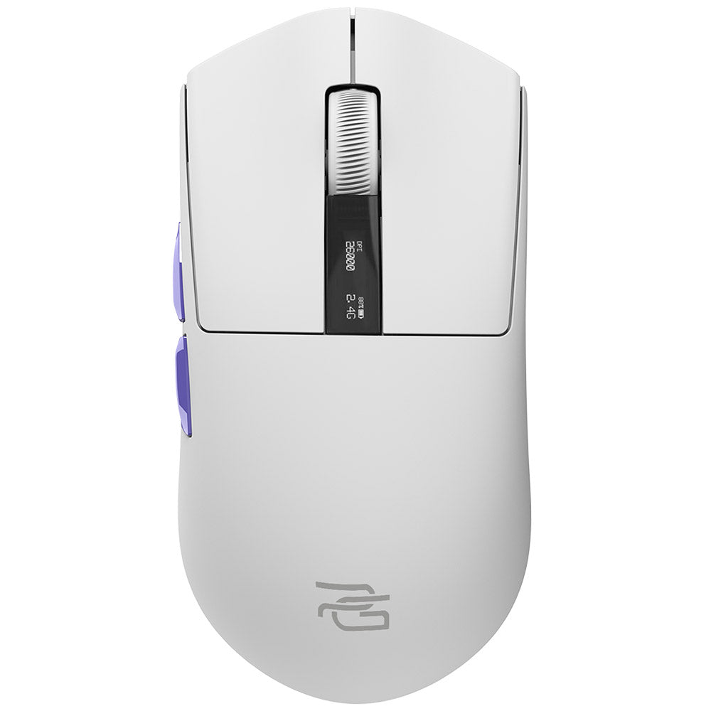 Bezdrôtová herná myš Proove Jester, 800DPI - 26000DPI, OLED displej, Biela WMJS00022002