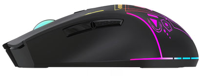 Bezdrôtová herná myš WZK WMGB-3200, 3200DPI, RGB, čierna