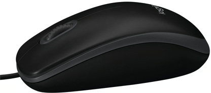 Mouse Wired USB Logitech B100, 1000DPI, Čierny 910-003357