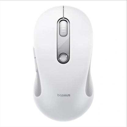 Bezdrôtová myš Baseus F02, 4000DPI, BT / Wi-Fi, Biela B0203202