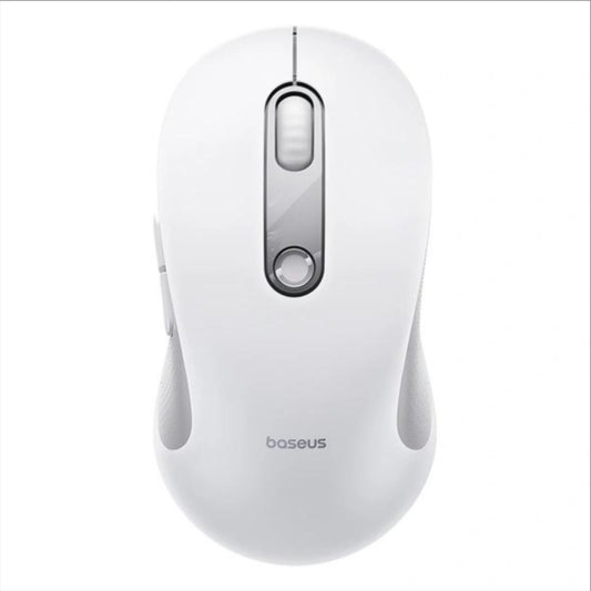 Bezdrôtová myš Baseus F02, 1600DPI, BT / Wi-Fi, Biela B0203302