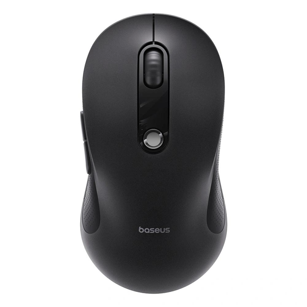 Bezdrôtová myš Baseus F02, 1600DPI, BT / Wi-Fi, Čierna B0203203