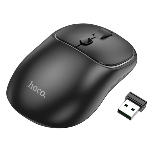 Bezdrôtová myš HOCO GM25, 1600DPI, BT / Wi-Fi, Čierna
