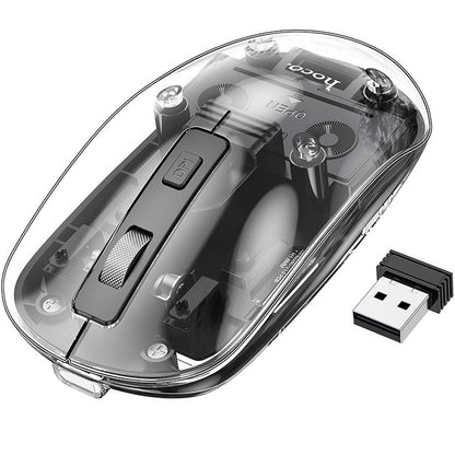 Bezdrôtová myš HOCO GM29, 1600DPI, BT / Wi-Fi, Čierna