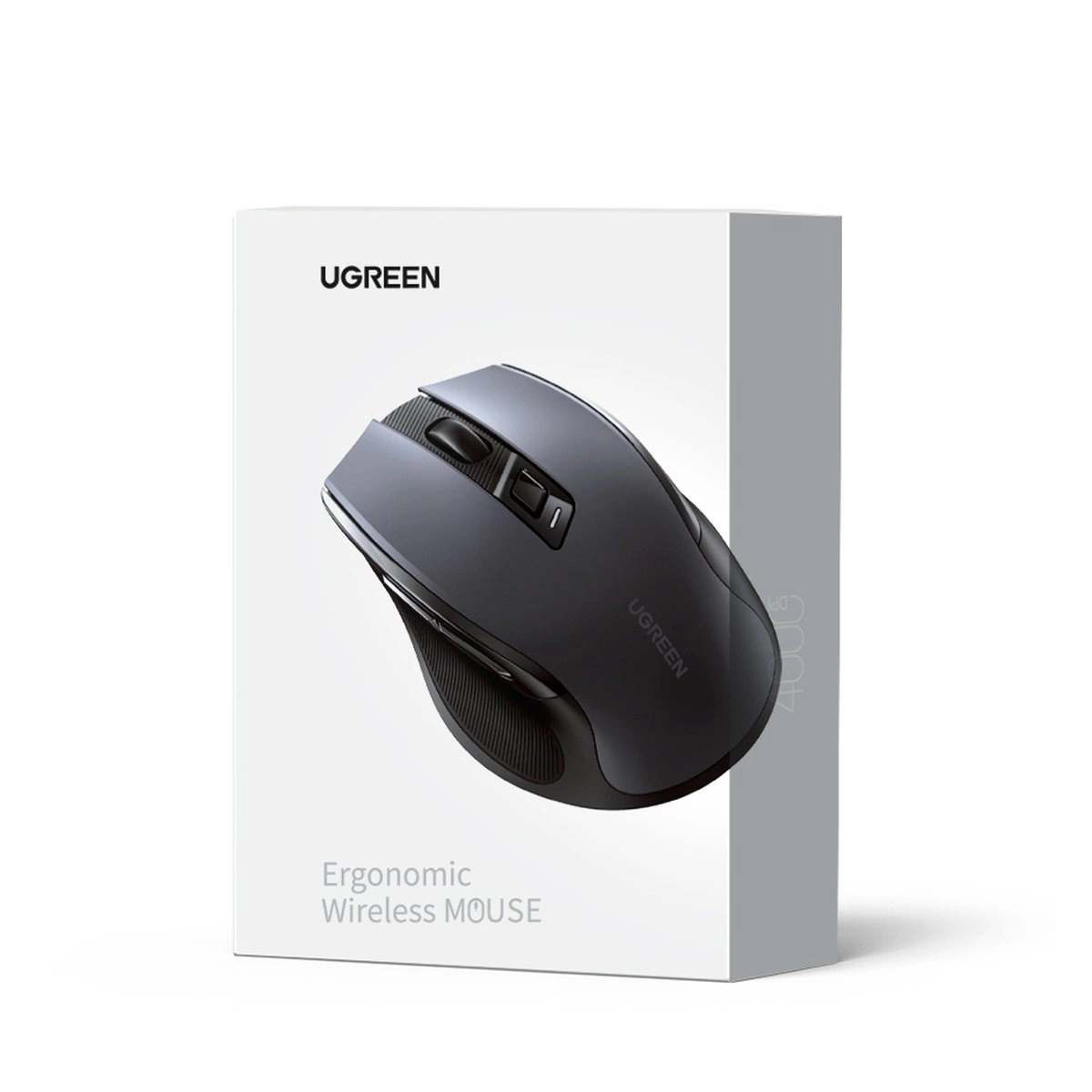 Bezdrôtová myš UGREEN MU006 (90855), 4000DPI, BT / Wi-Fi, Sivá