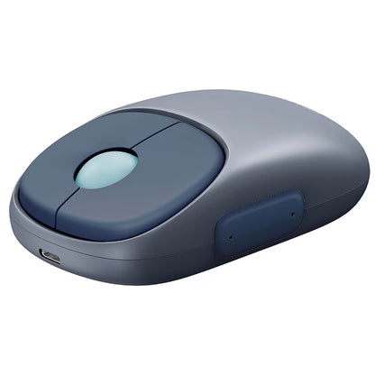 Bezdrôtová myš UGREEN MU102 FUN+, 4000DPI, BT / Wi-Fi, Modrá