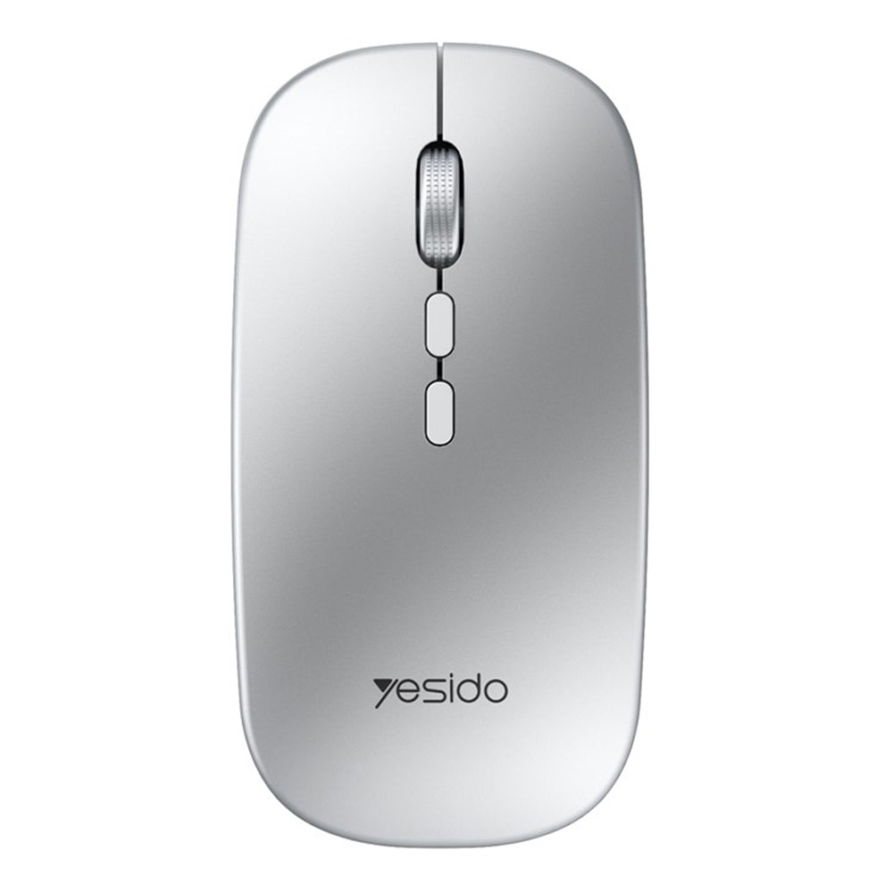 Bezdrôtová myš Yesido KB15, 800DPI - 1600DPI, Strieborná