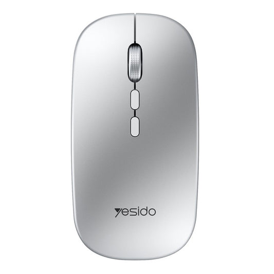 Bezdrôtová myš Yesido KB15, 800DPI - 1600DPI, Strieborná