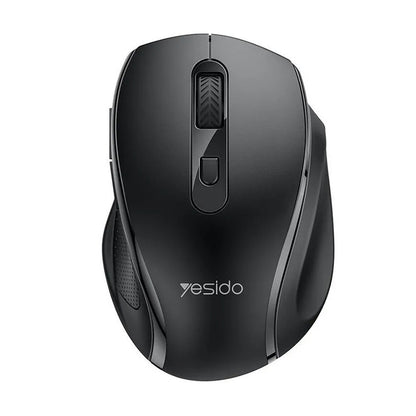 Bezdrôtová myš Yesido KB45, 800DPI - 1600DPI, Čierna