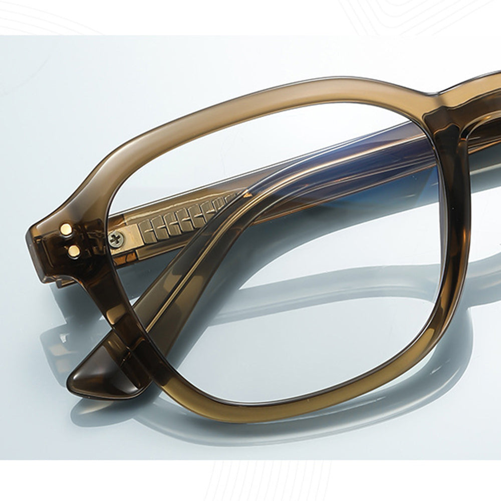 Okuliare na počítač pre mužov Techsuit 2227, proti modrému svetlu, sivé