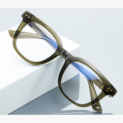 Okuliare na počítač pre mužov Techsuit 2229, Anti-Blue Light, čierne